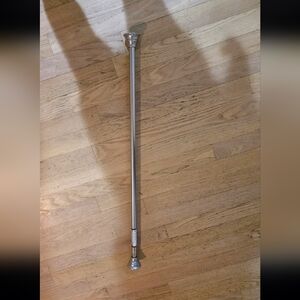 Silver Unlock And Extend Curtain Rod